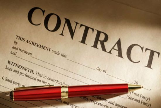 I will draft contracts, agreements, and legal document