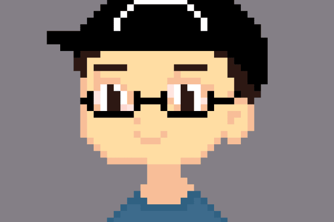 I will draw a personalized pixel art avatar of you in my style
