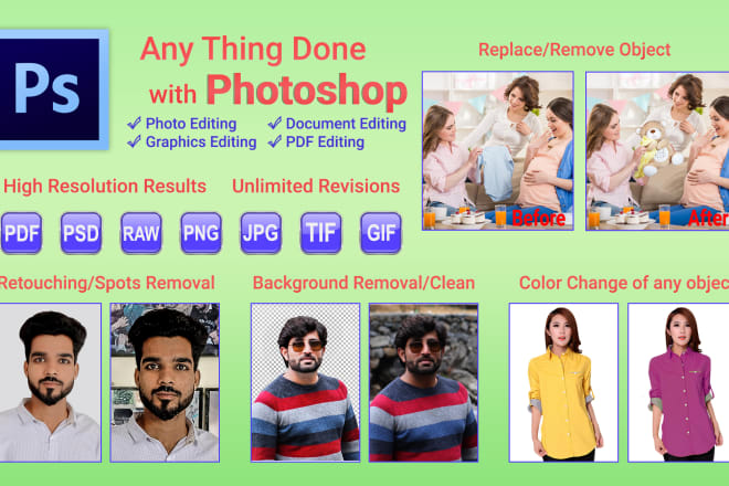 I will edit product photos for online shop, retouching