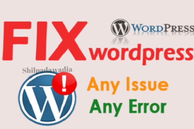 I will fix your freelance website issue