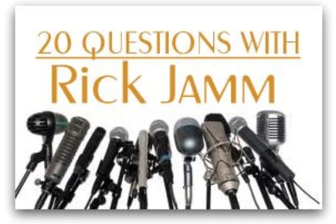 I will give artists the rick jamm 20 question interview, publish to jamsphere magazine