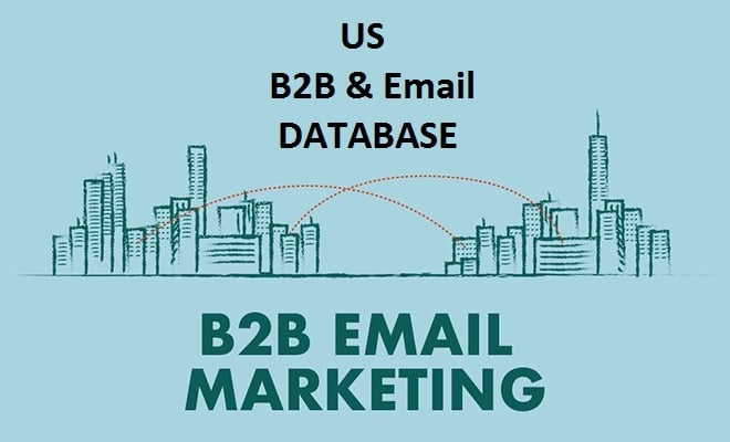 I will give you US b2b and only email database