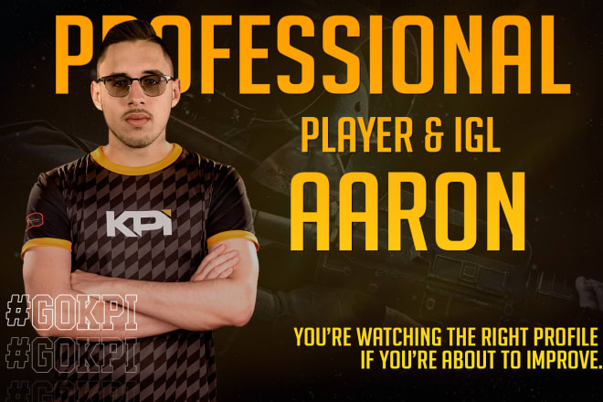 I will help you to reach your goals by a pro csgo player and igl