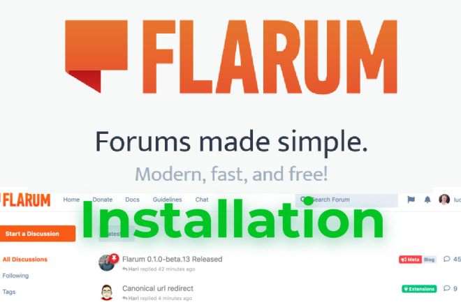 I will install flarum on shared hosting