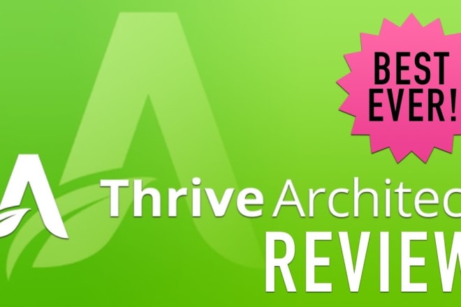 I will install thrive architect with my agency license