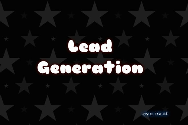 I will lead generation for your business