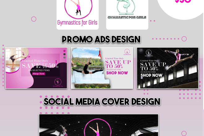 I will make 2 design concept logo, social media cover and ad campaign design