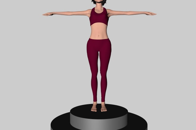 I will make 3d character as per your needs
