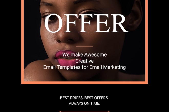I will make beautiful email templates brochures covers etc
