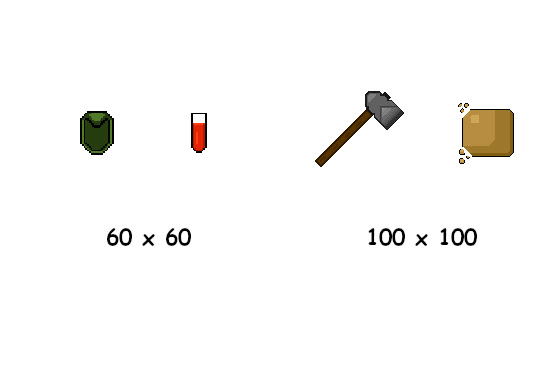 I will make pixel art icons for your personal or commercial use