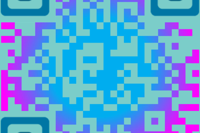 I will make qr codes, customised and colourful