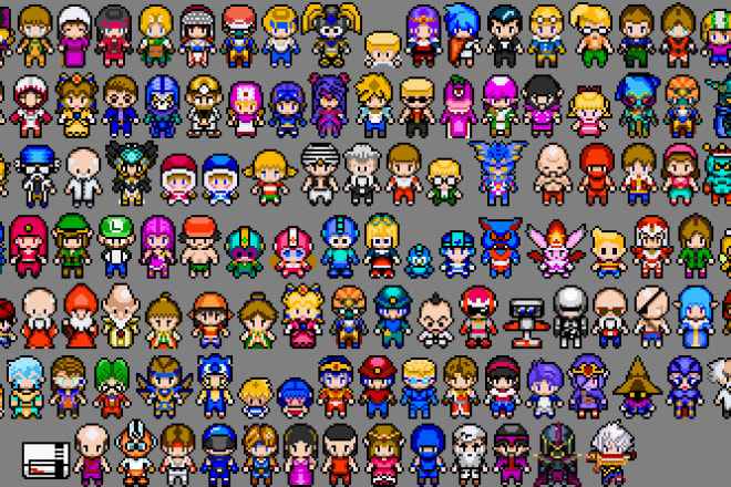 I will make rpg style pixel art for your game