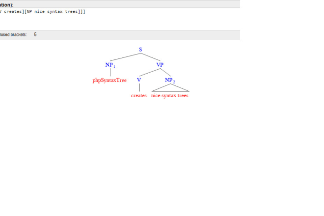 I will make tree diagram of linguistics syntax by using software