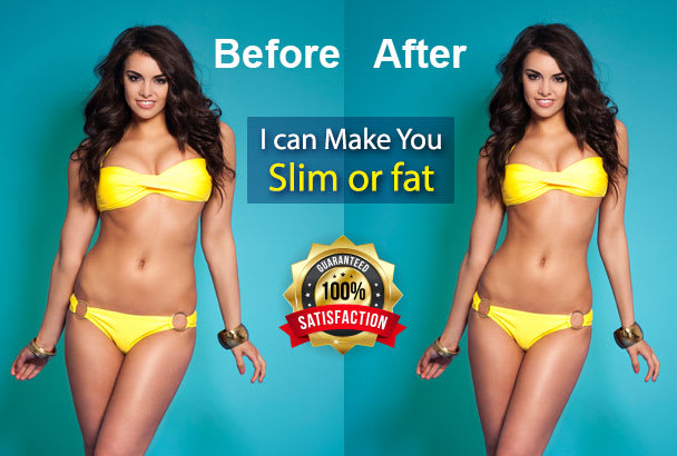 I will make you slim, shape your body, body transformation, editing