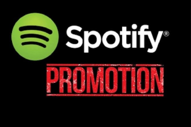 I will offer organic spotify music promotion, promote spotify music