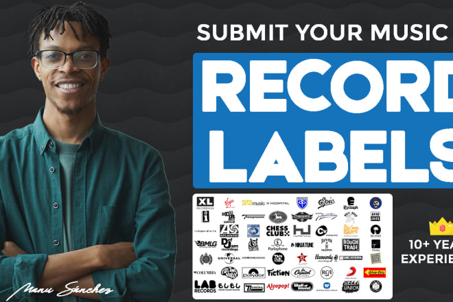 I will pitch your music to record labels