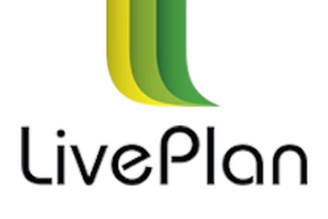 I will prepare your business plan on liveplan