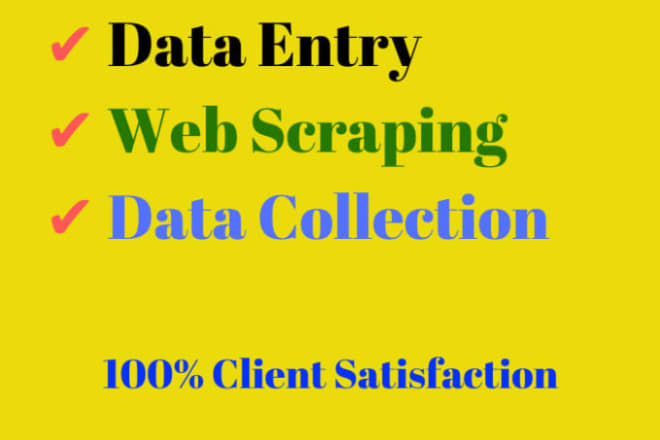 I will provide accurate data collection or be your best web scraper