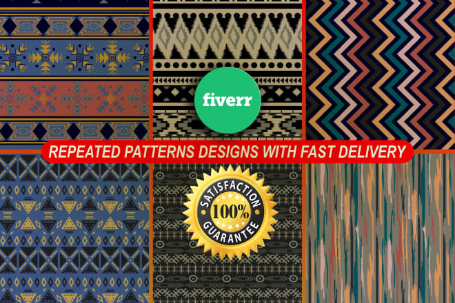 I will provide seamless pattern design service