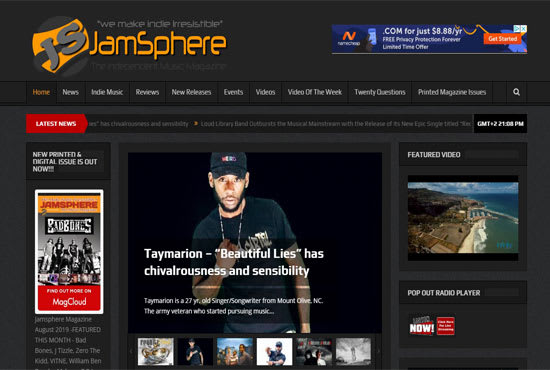 I will publish your music profile, pics, links to jamsphere plus tweet and post to fb