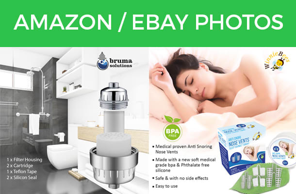I will retouch or design images for amazon, ebay or etsy