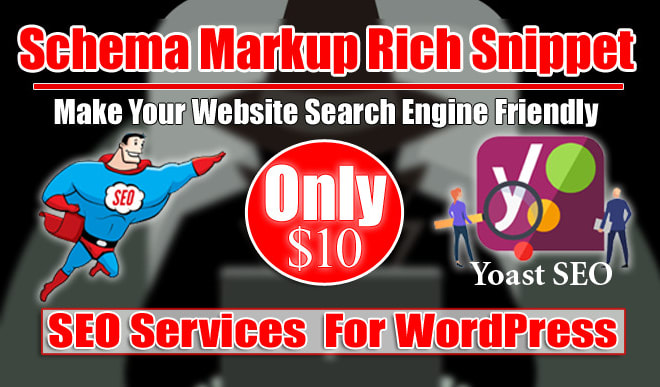 I will schema markup rich snippet seo services in json ld for wordpress webiste
