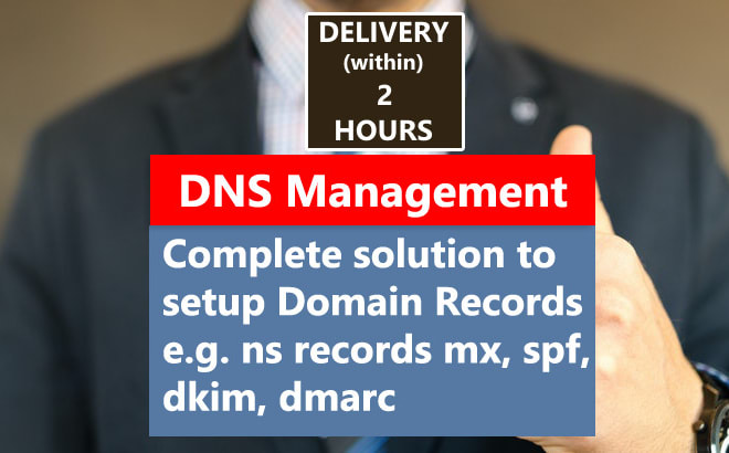 I will setup or fix a, cname, dkim, dns, mx, spf, txt record