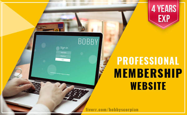 I will setup professional membership site