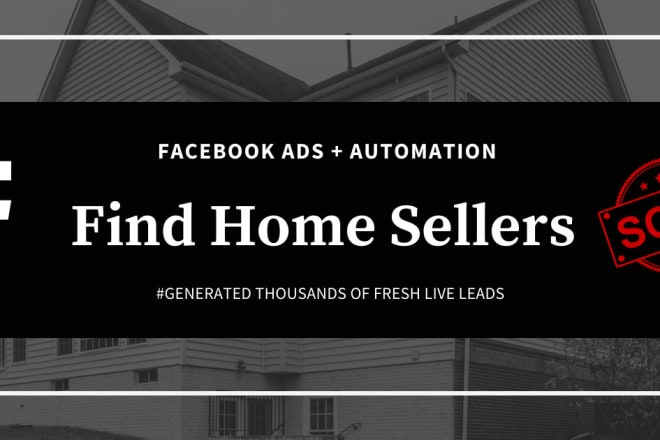 I will setup real estate sellers lead campaign for you