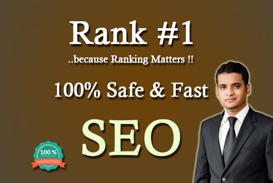 I will skyrocket your site ranking in google with top SEO backlinks
