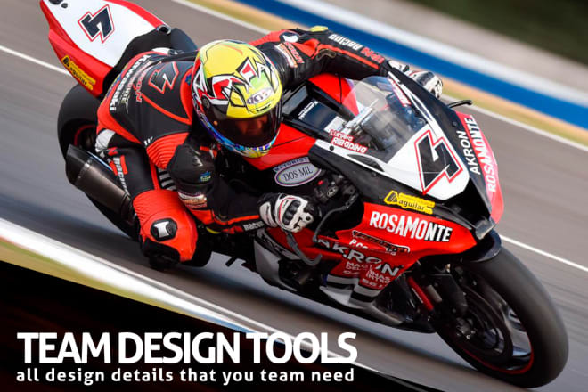 I will sport and racing teams design tools