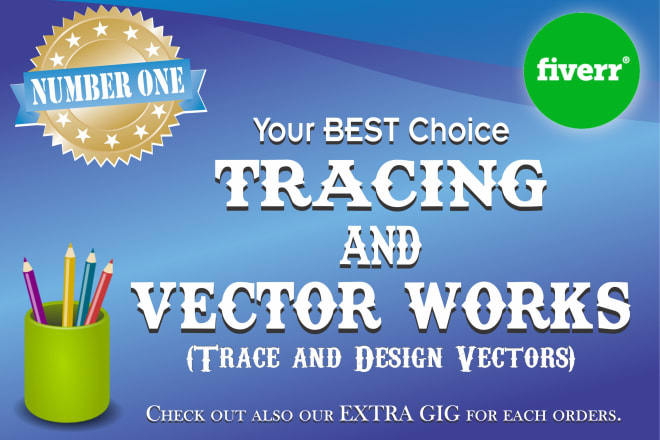 I will trace and vector image using coreldraw