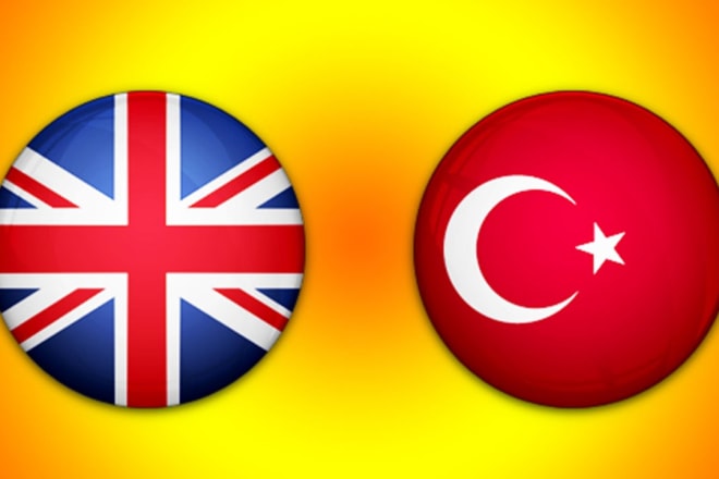 I will translate english, french and turkish