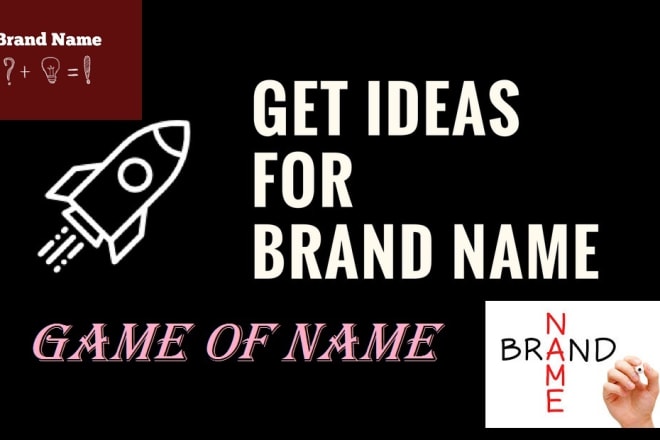 I will unique business brand name creation expert