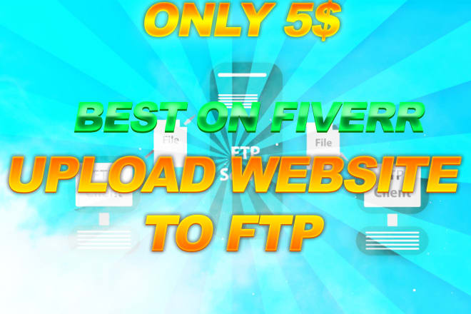 I will upload html,css,php,js files to your ftp