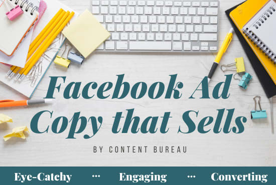 I will write a killer and catchy fb ad copy to boost sales