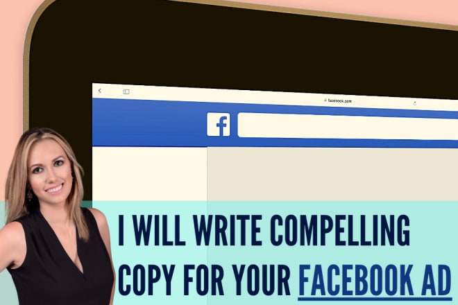 I will write high converting copy for your facebook ad