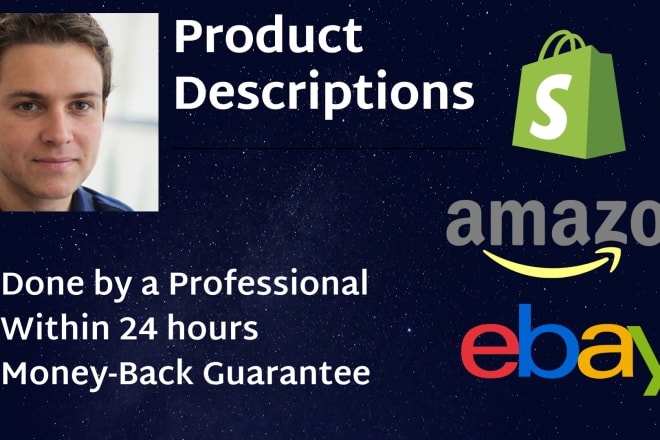 I will write high converting product descriptions for your store