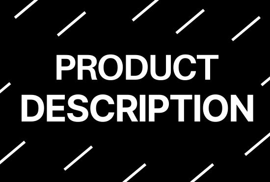 I will write product descriptions and SEO title for shopify