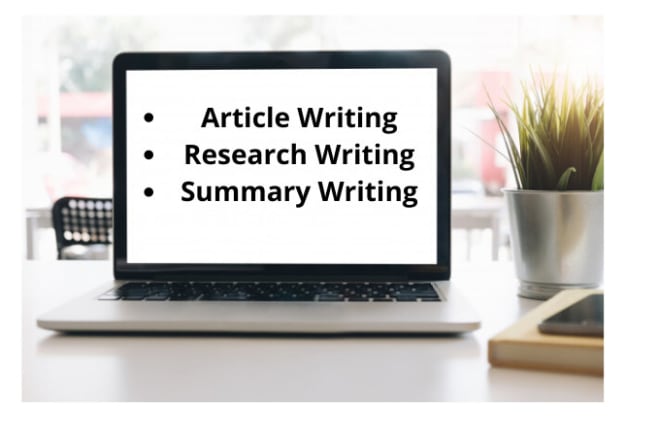 I will write SEO optimized articles, research, and blog posts