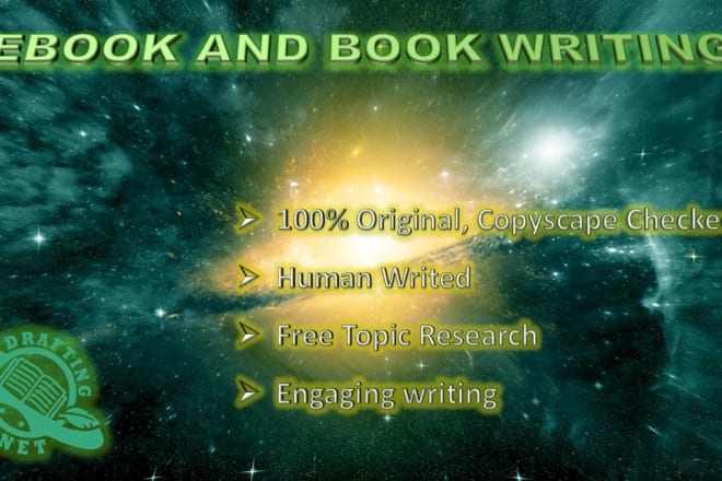 I will write your books or ebooks