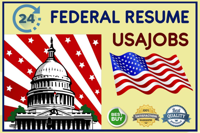 I will write your professional federal resume for usajobs