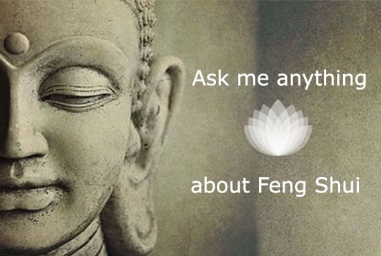 I will answer one feng shui question about anything you want