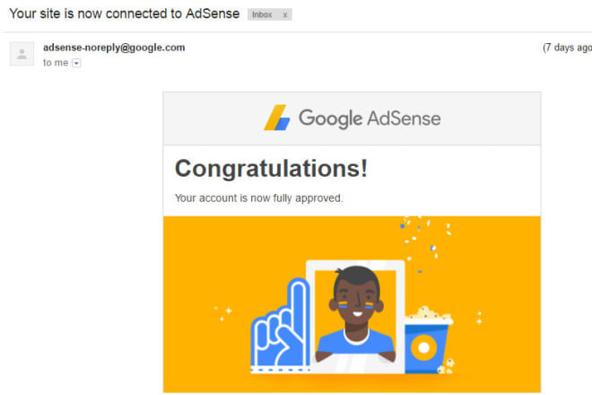 I will approved adsense for website or blog