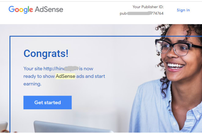 I will approved google adsense on your website