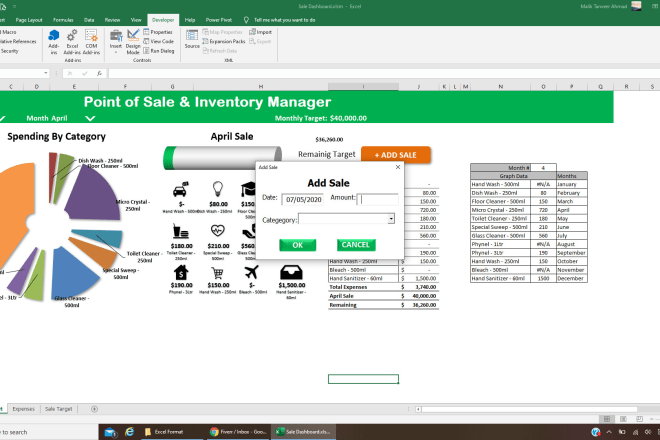 I will be your virtual assistant for data entry, inventory, admin, accounts, sales lead