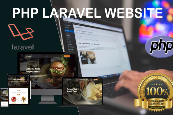 I will be your web developer in php laravel and web application