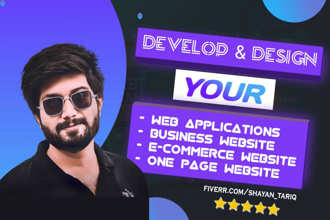 I will be your web developer or web plus mobile designer