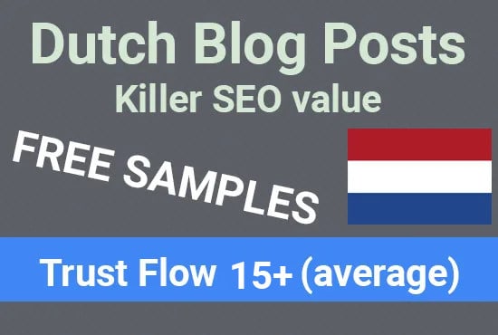 I will blog post on high tf dutch SEO blogs netherlands backlinks