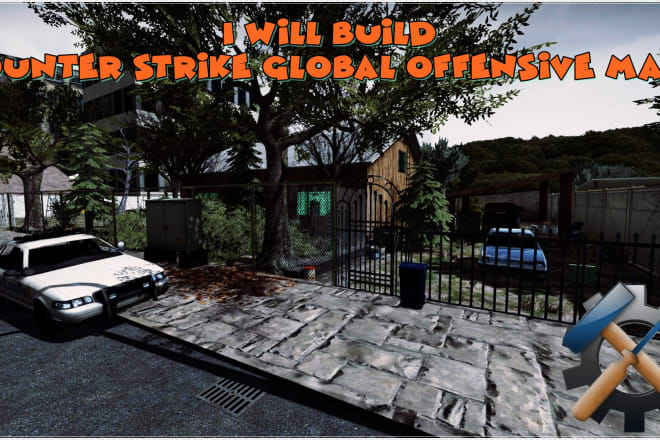 I will build counter strike global offensive maps